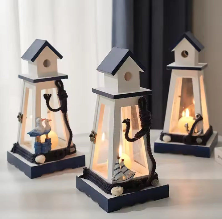 Nautical Lantern Candle Holder