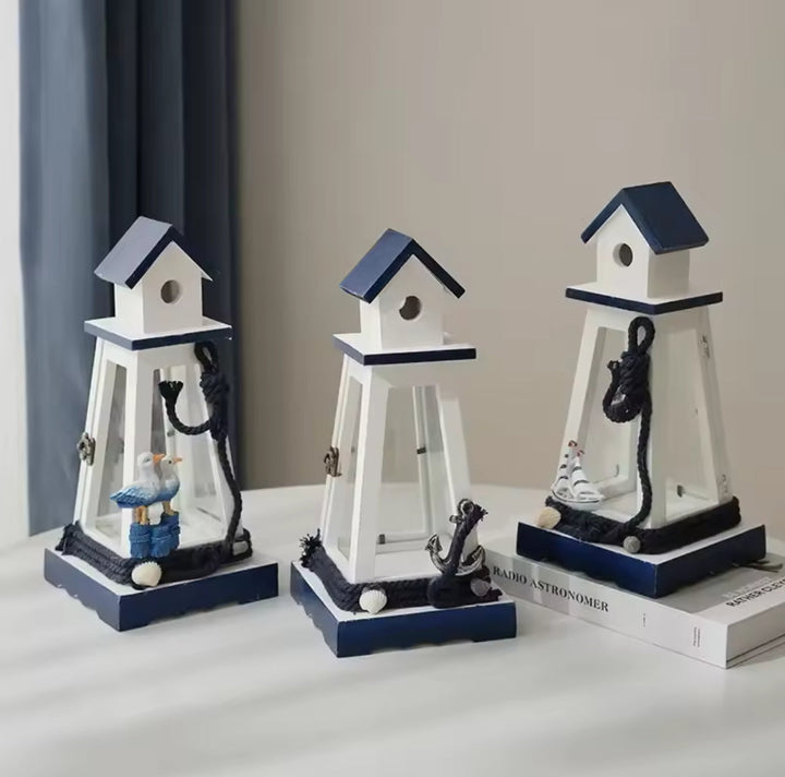 Nautical Lantern Candle Holder