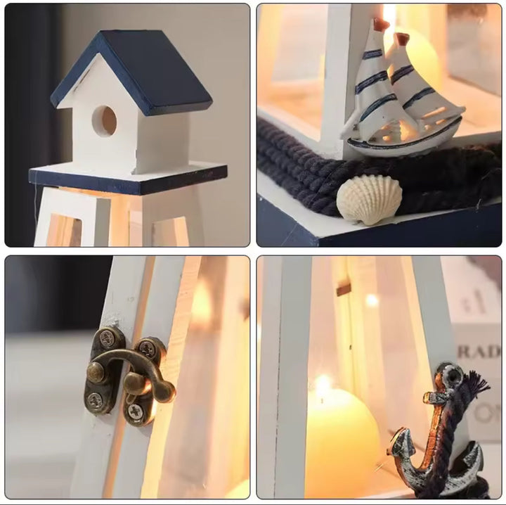 Nautical Lantern Candle Holder