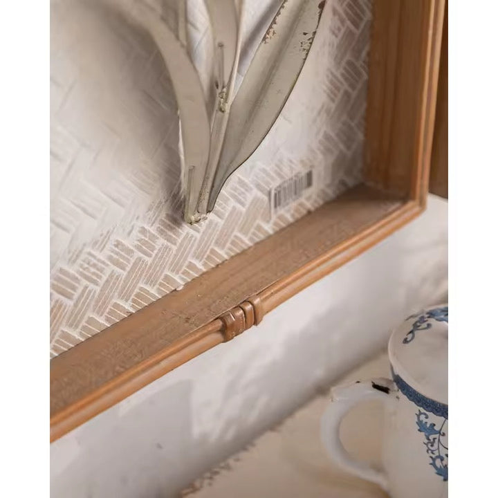 Floral Relief Wall Art Panel Set