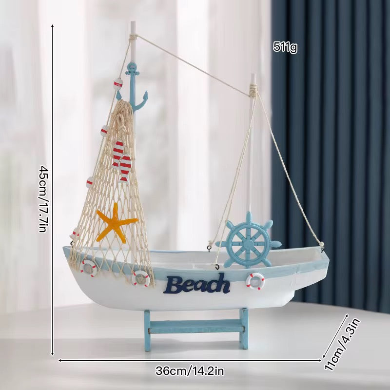 Nautical Boat Beach Decor