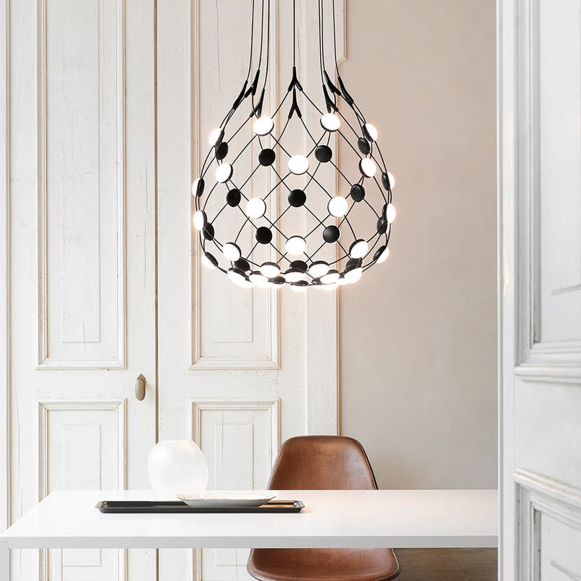Orb Mesh Chandelier