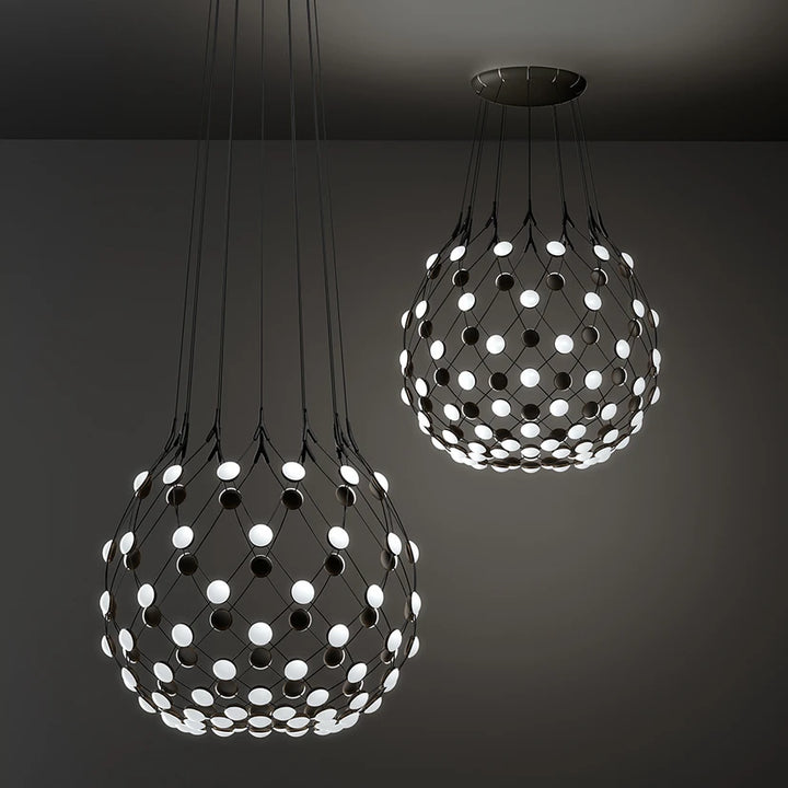 Orb Mesh Chandelier