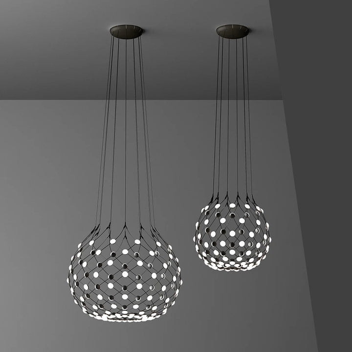 Orb Mesh Chandelier
