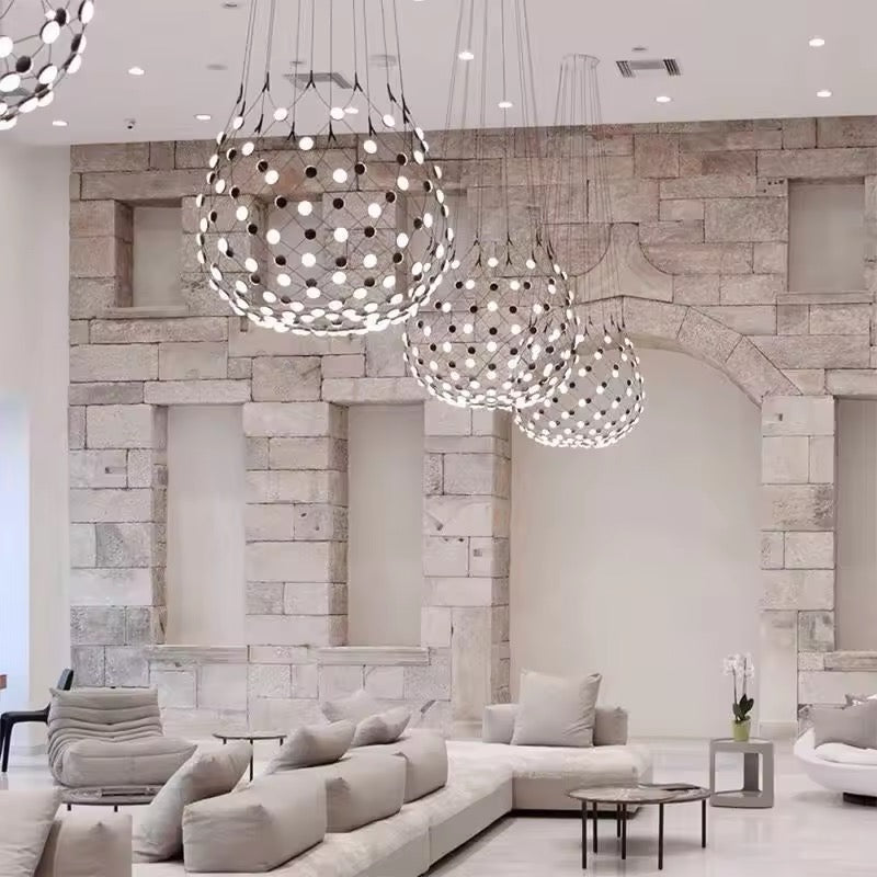 Orb Mesh Chandelier