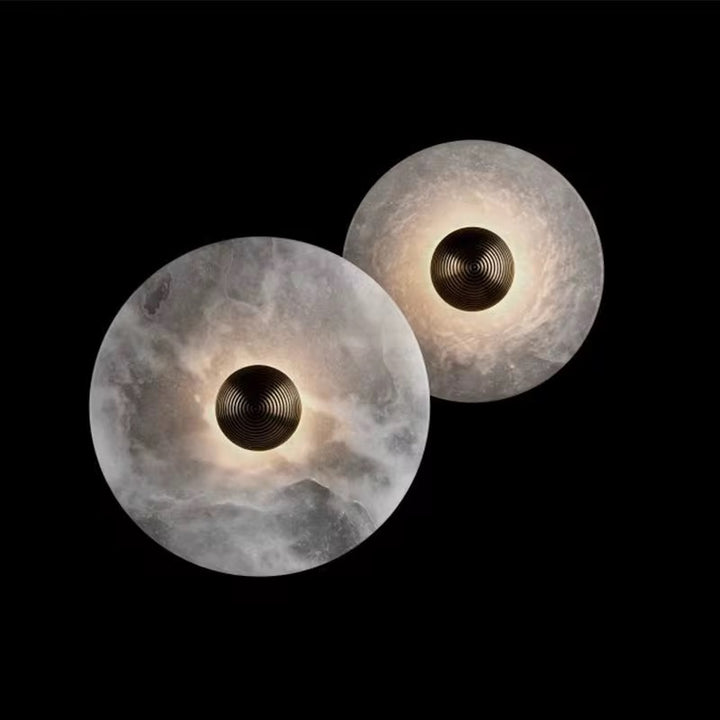 Alabaster Flush Ceiling Light
