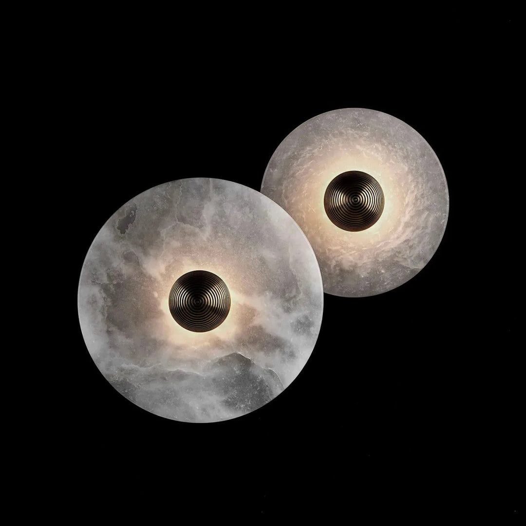 Alabaster Flush Ceiling Light