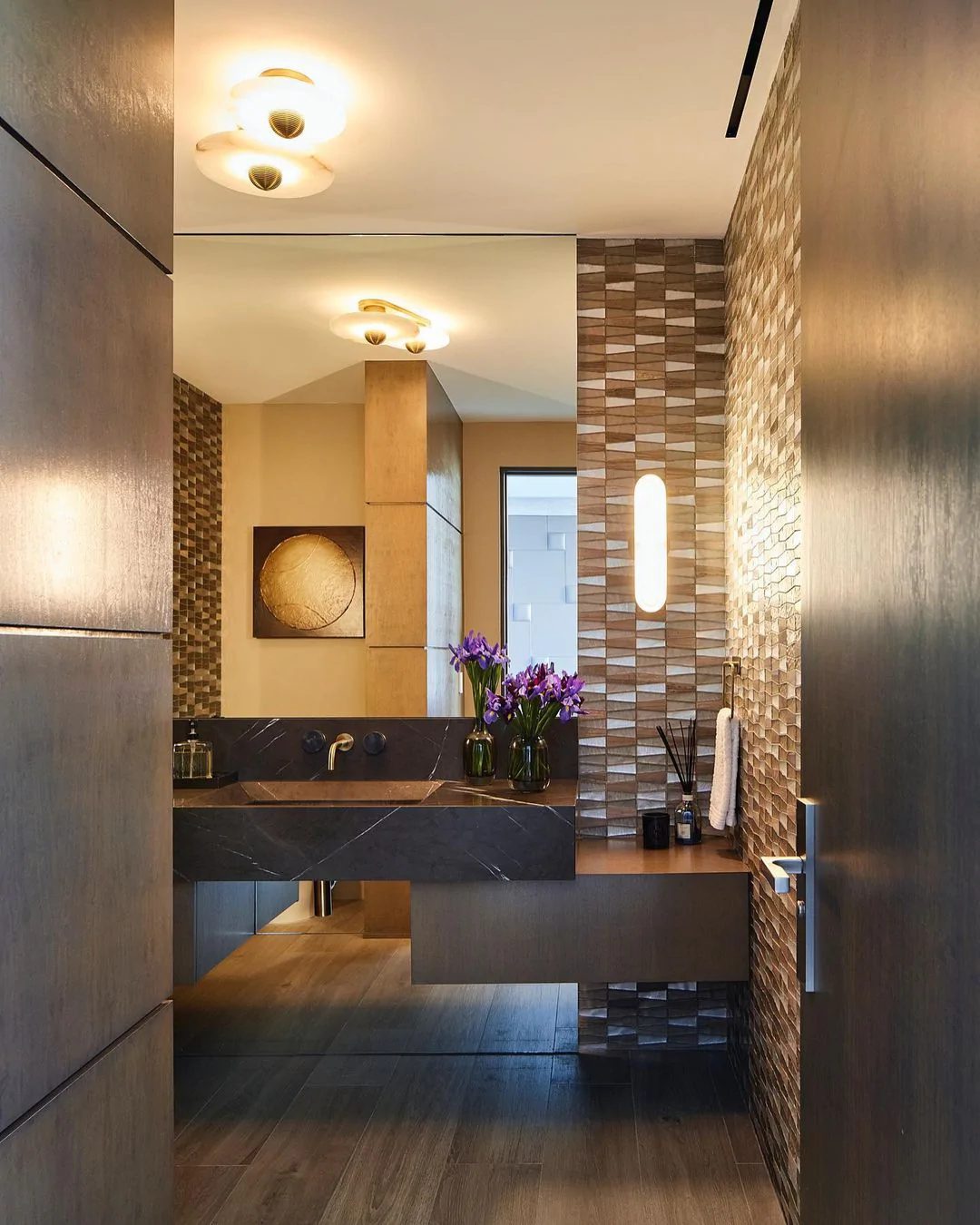 Alabaster Flush Ceiling Light