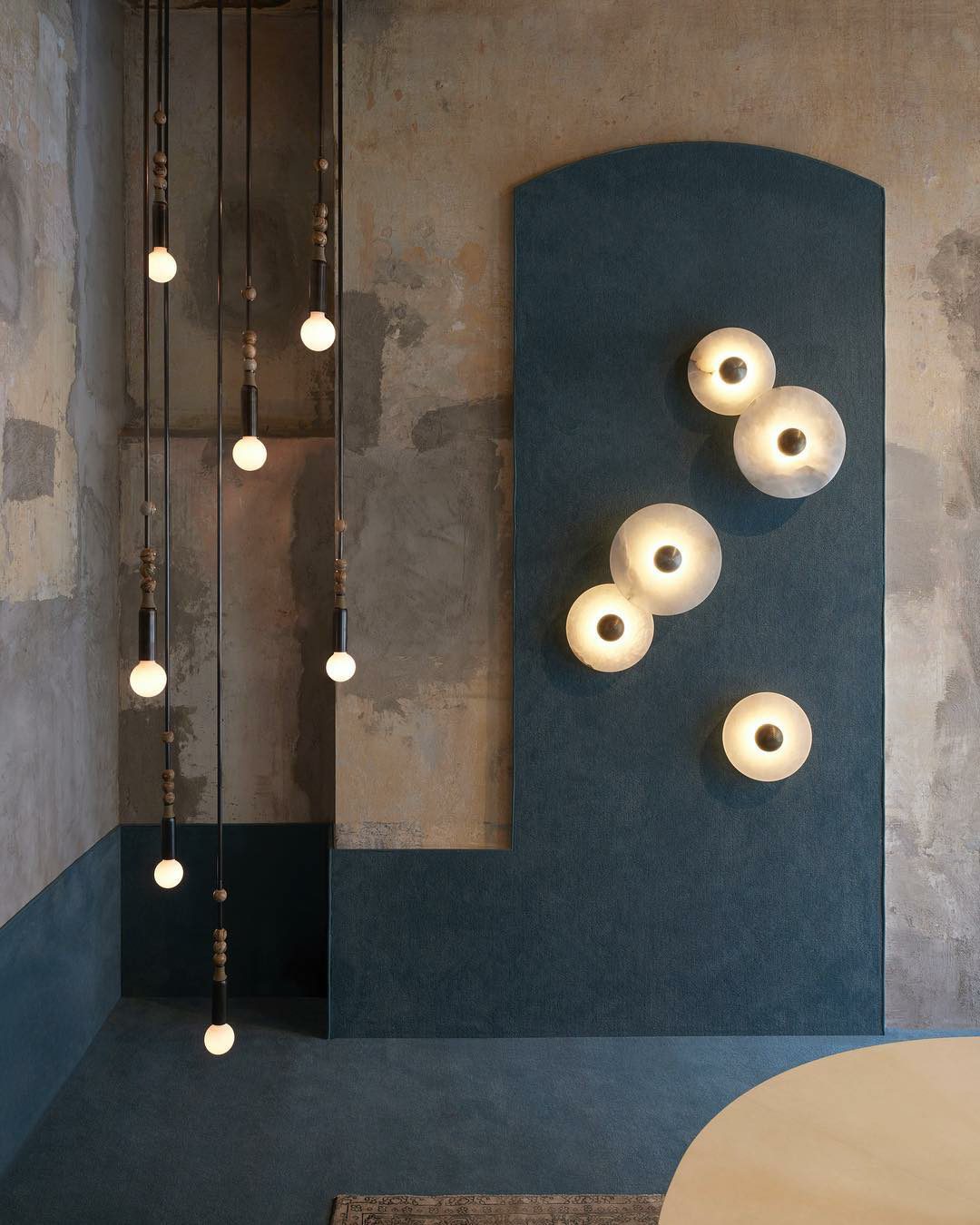 Alabaster Flush Ceiling Light