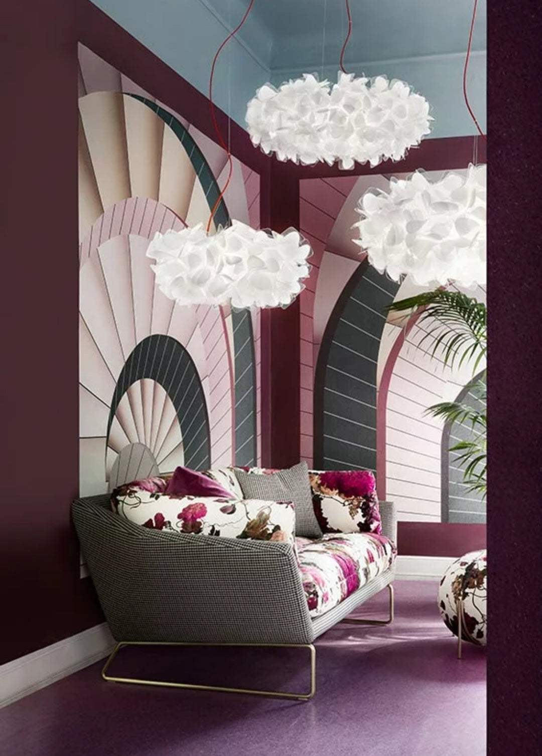 Artistic Floral Chandelier