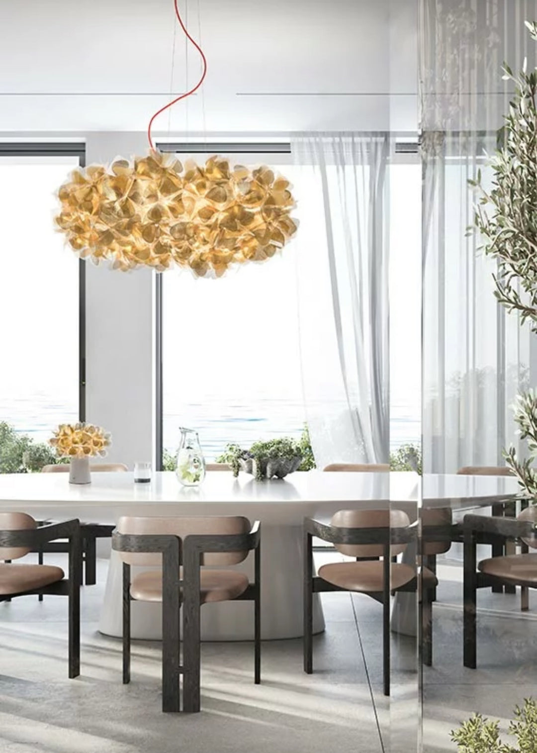 Artistic Floral Chandelier