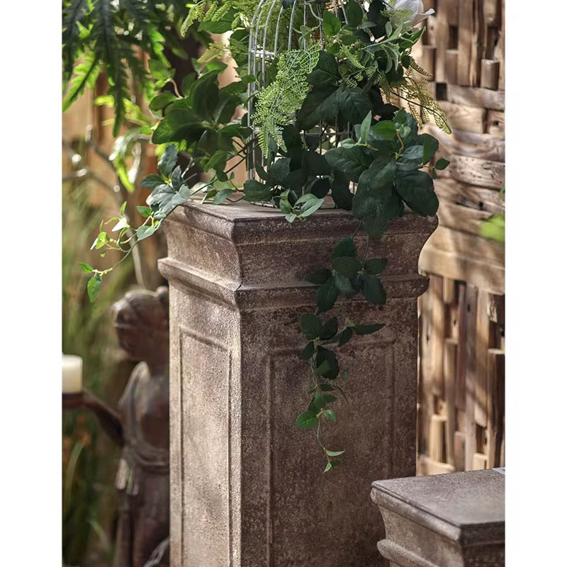Rustic Square Pedestal Columns