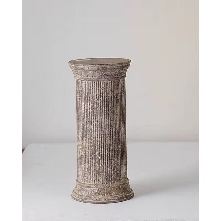 Set of Rustic Decorative Pedestal Columns