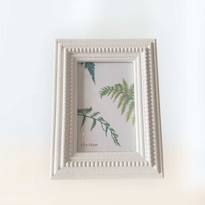 Classic White Decorative Photo Frame