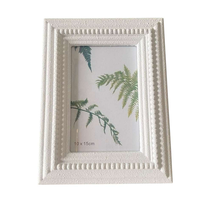 Classic White Decorative Photo Frame