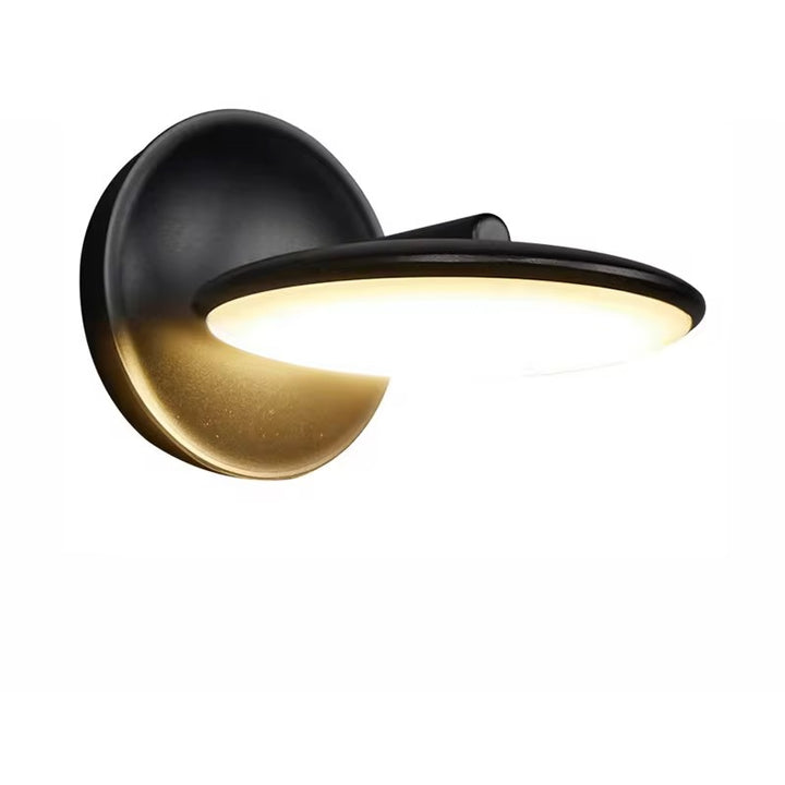 Round LED Outdoor Wall Light