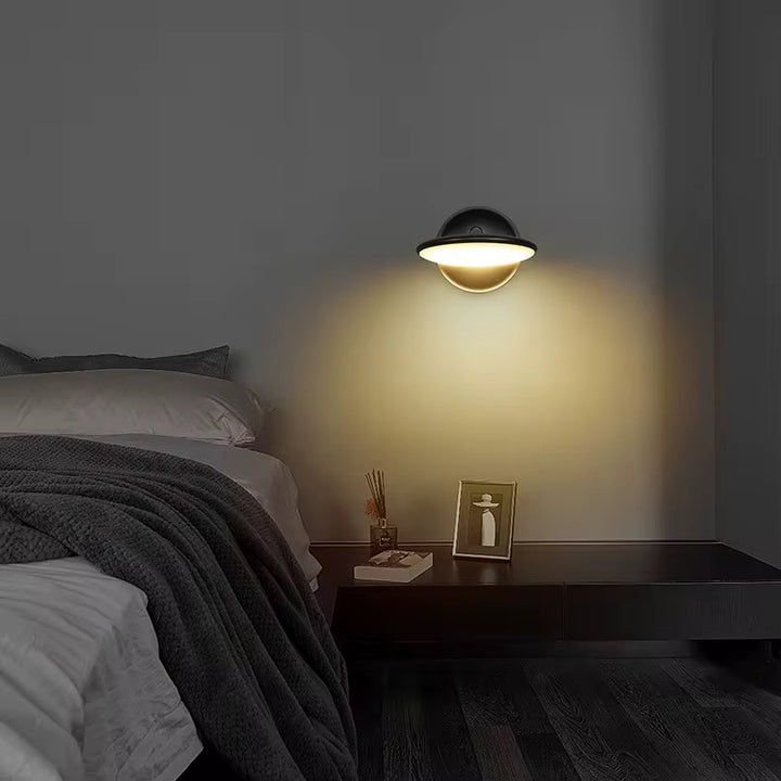Round LED Outdoor Wall Light