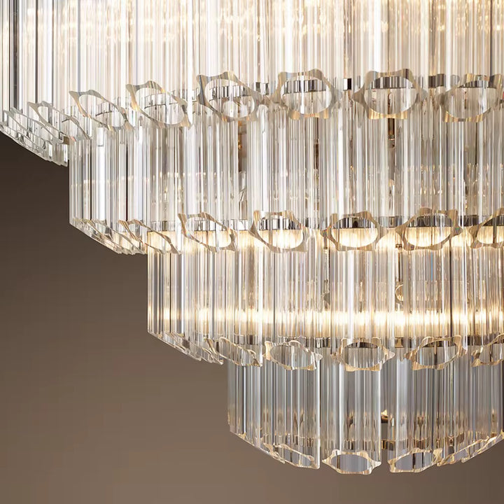 Crystal Tier Chandelier