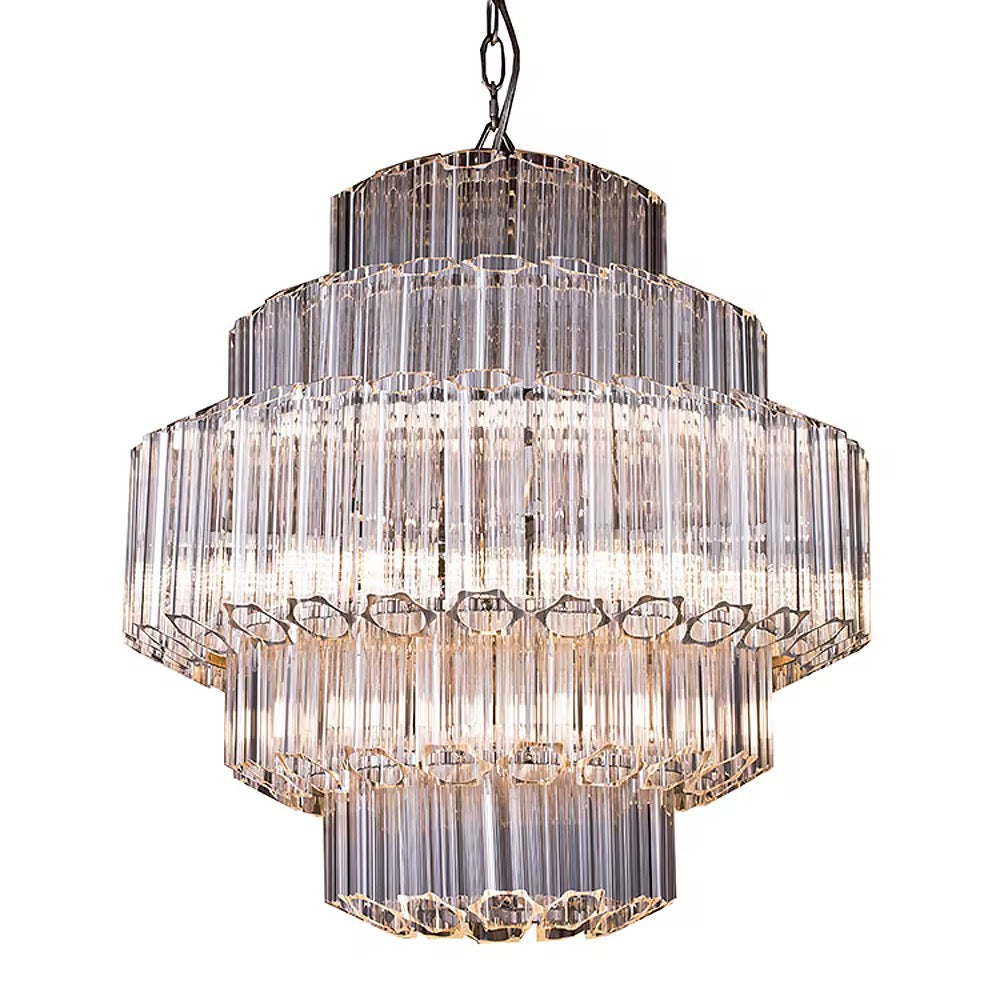 Crystal Tier Chandelier