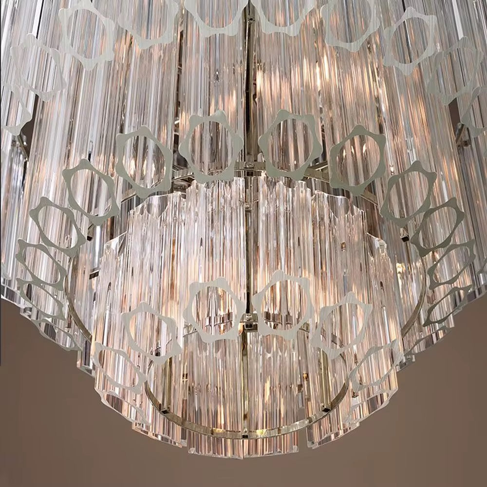 Crystal Tier Chandelier