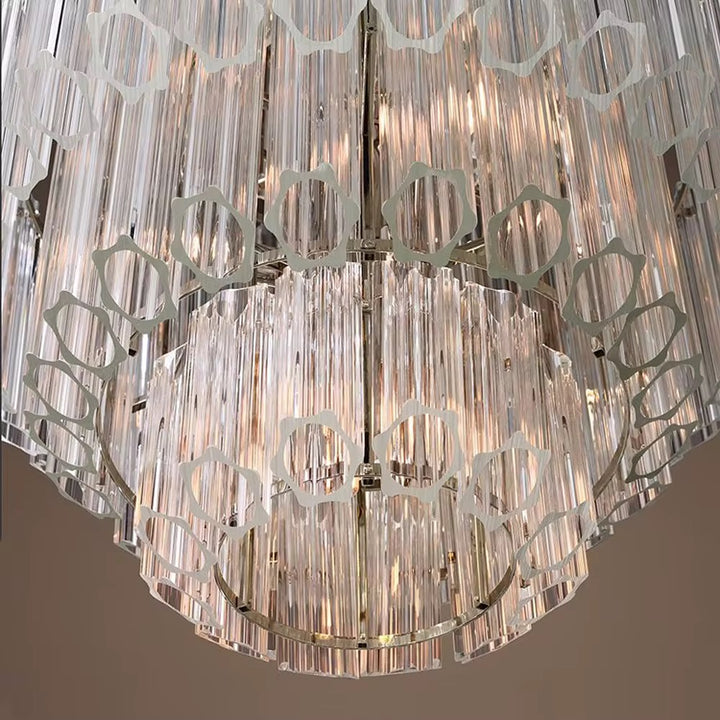 Crystal Tier Chandelier