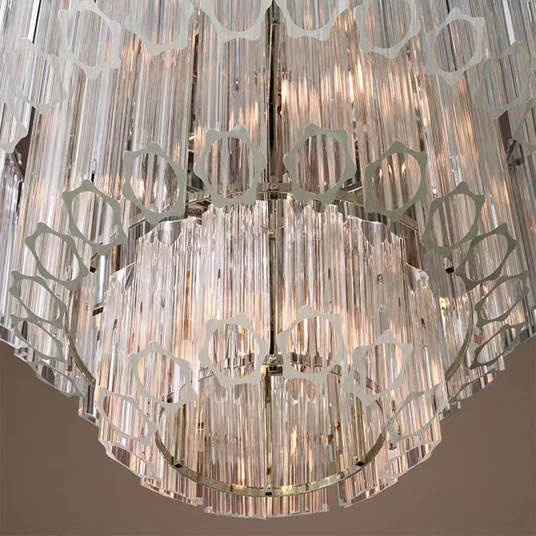 Crystal Tier Chandelier