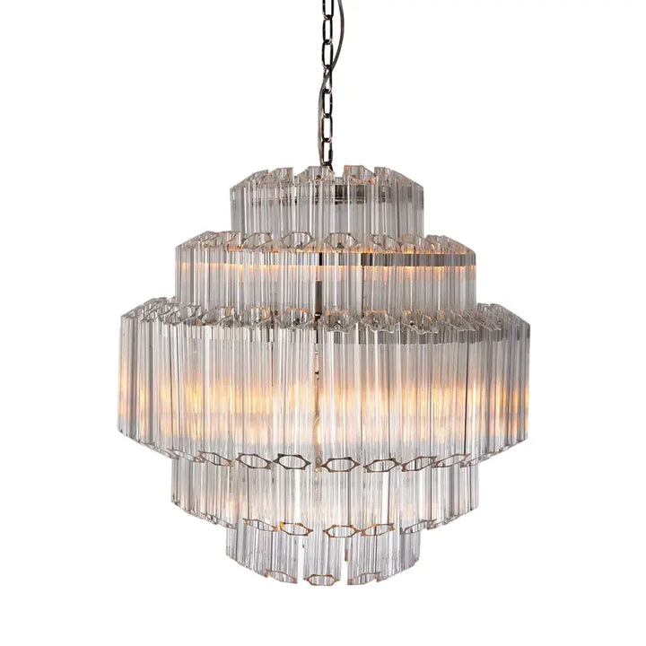 Crystal Tier Chandelier