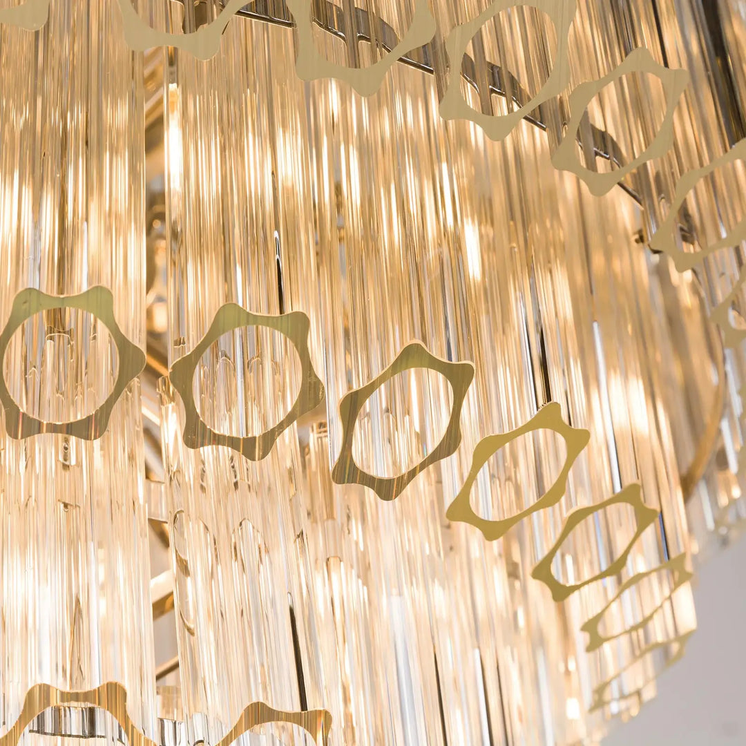 Crystal Tier Chandelier