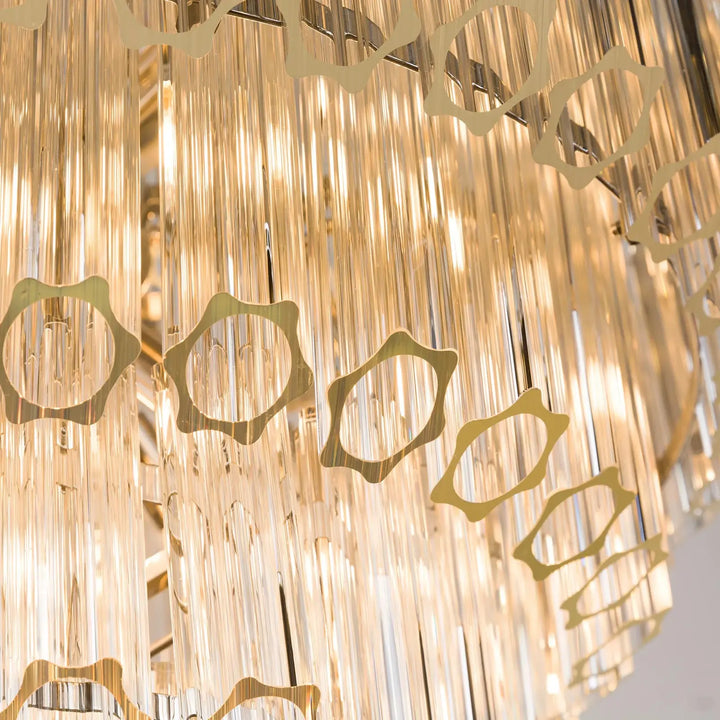 Crystal Tier Chandelier