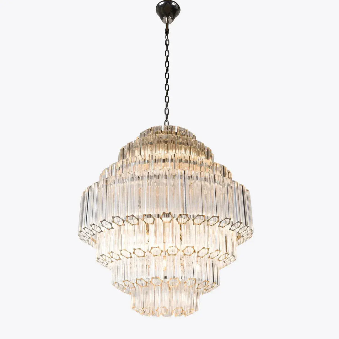 Crystal Tier Chandelier