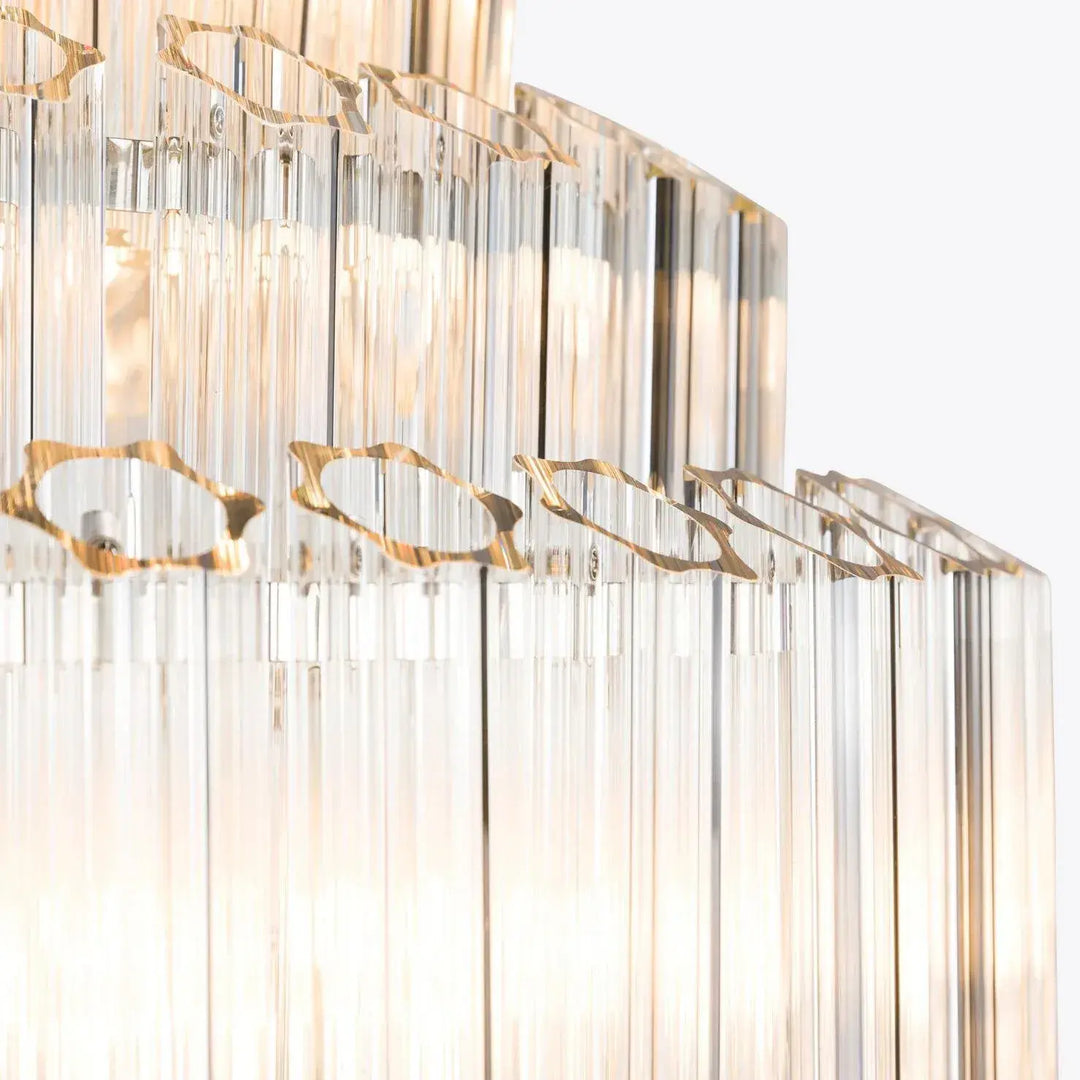 Crystal Tier Chandelier