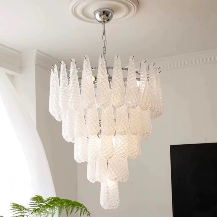 White Morano Chandelier