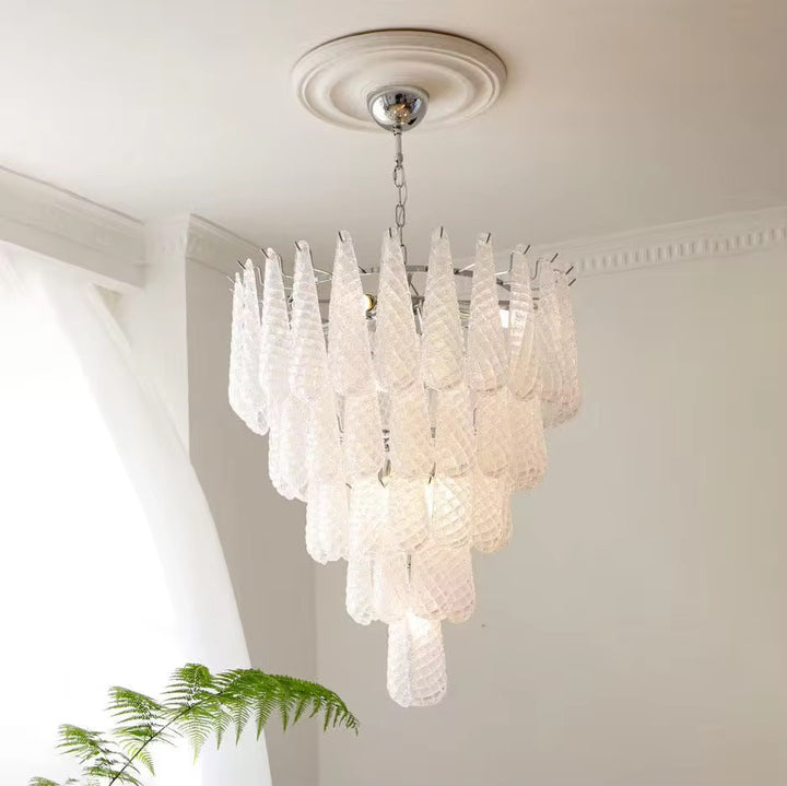 White Morano Chandelier