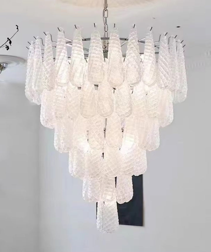 White Morano Chandelier