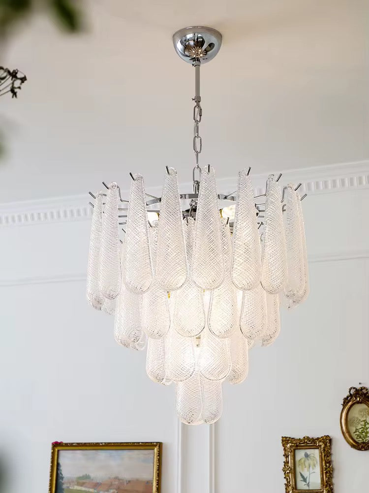 White Morano Chandelier