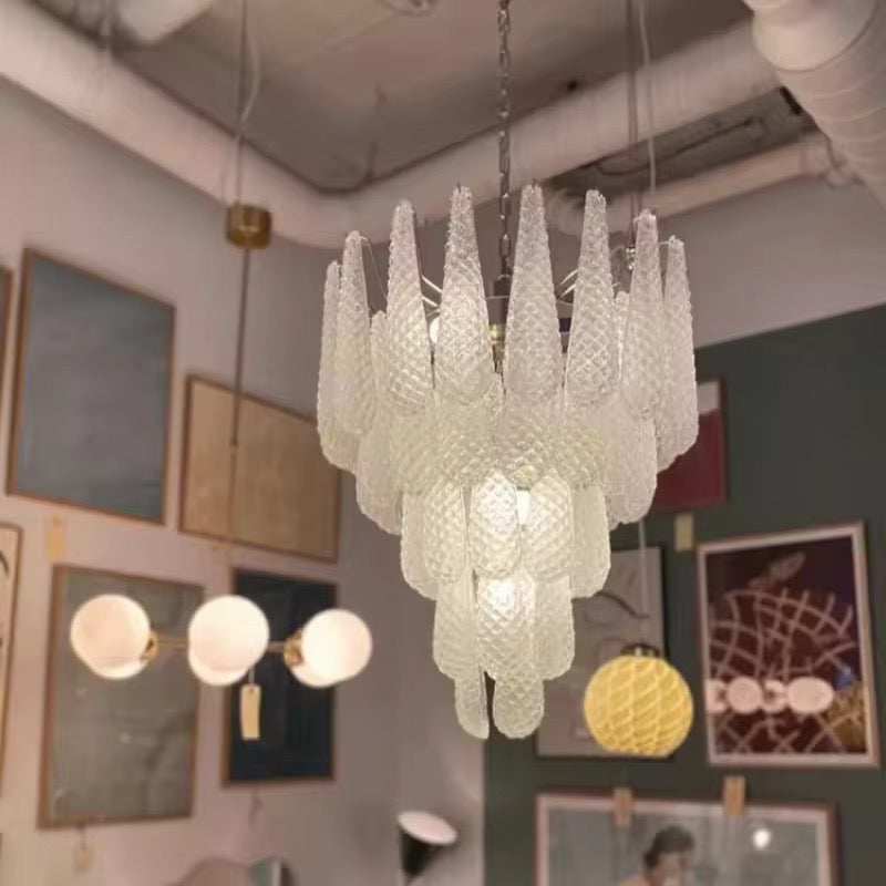 White Morano Chandelier