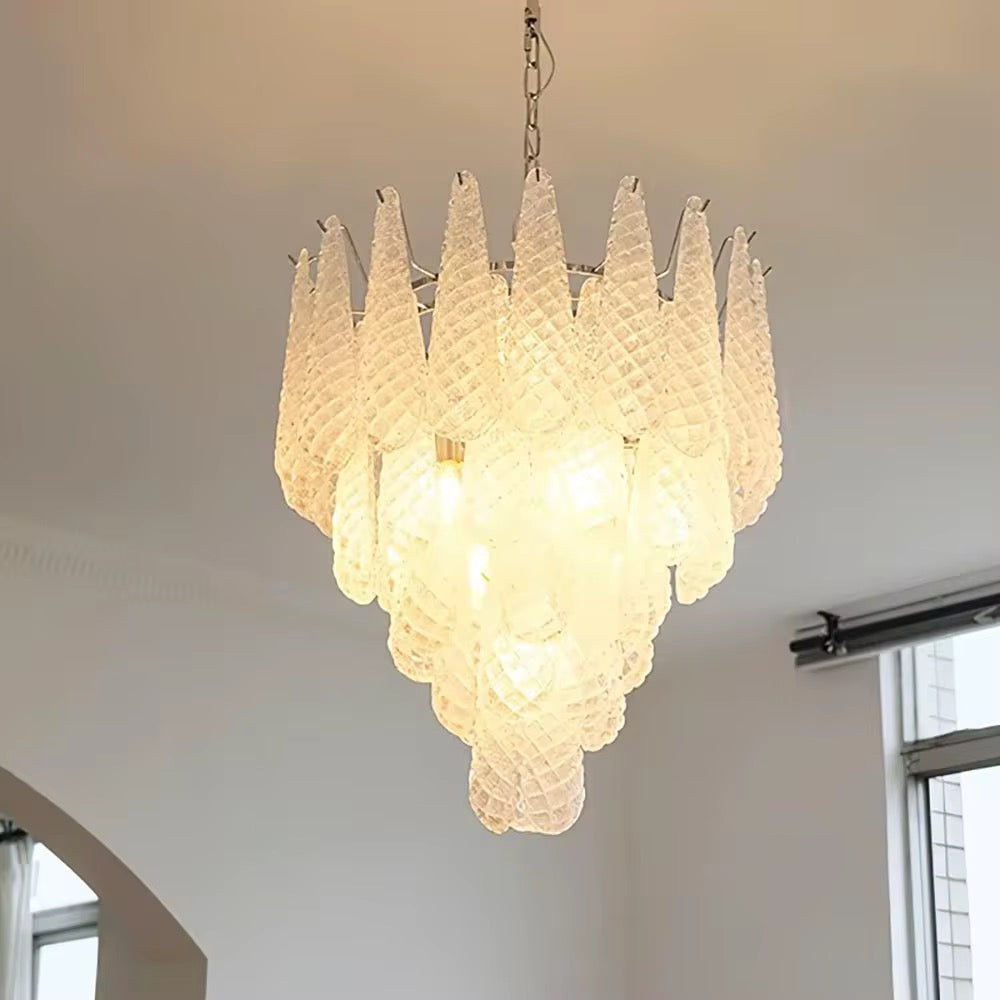 White Morano Chandelier