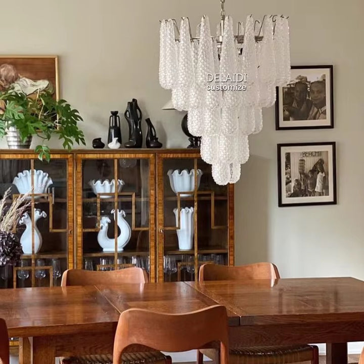 White Morano Chandelier