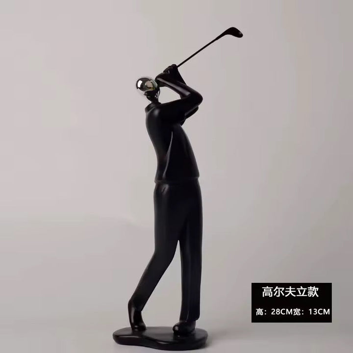 Modern Sports Figurines Set