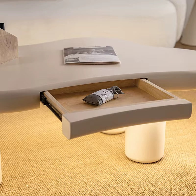 Modern White Cloud Coffee Table