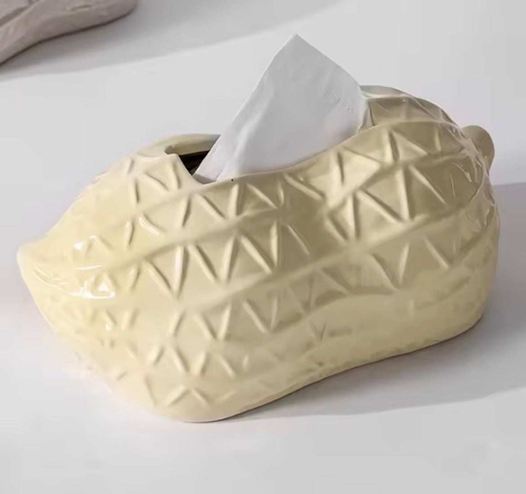 Textured Tissue Box Cover