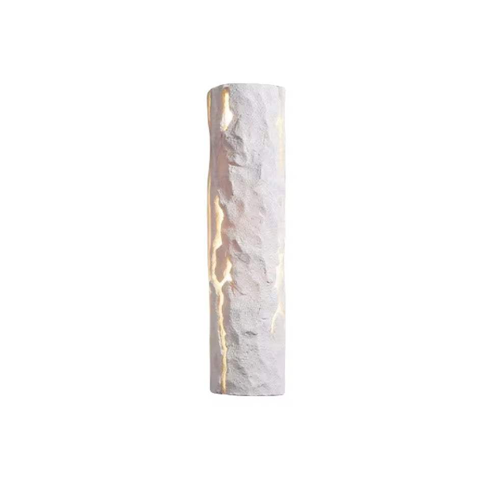 Textured Stone LED Wall Light