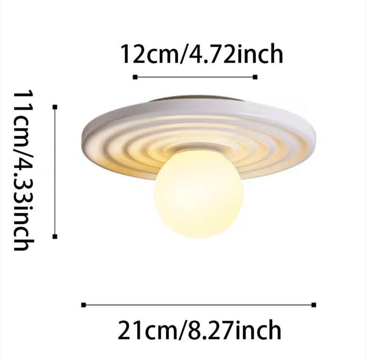Modern Globe Ceiling Light