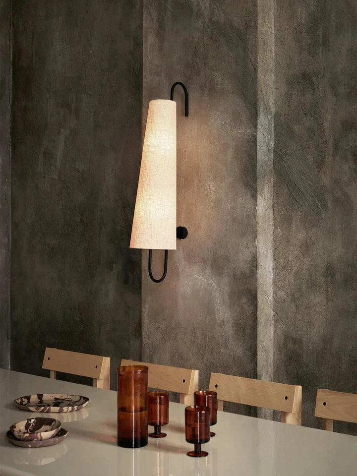 Minimalist Wall Mounted Fabric Light