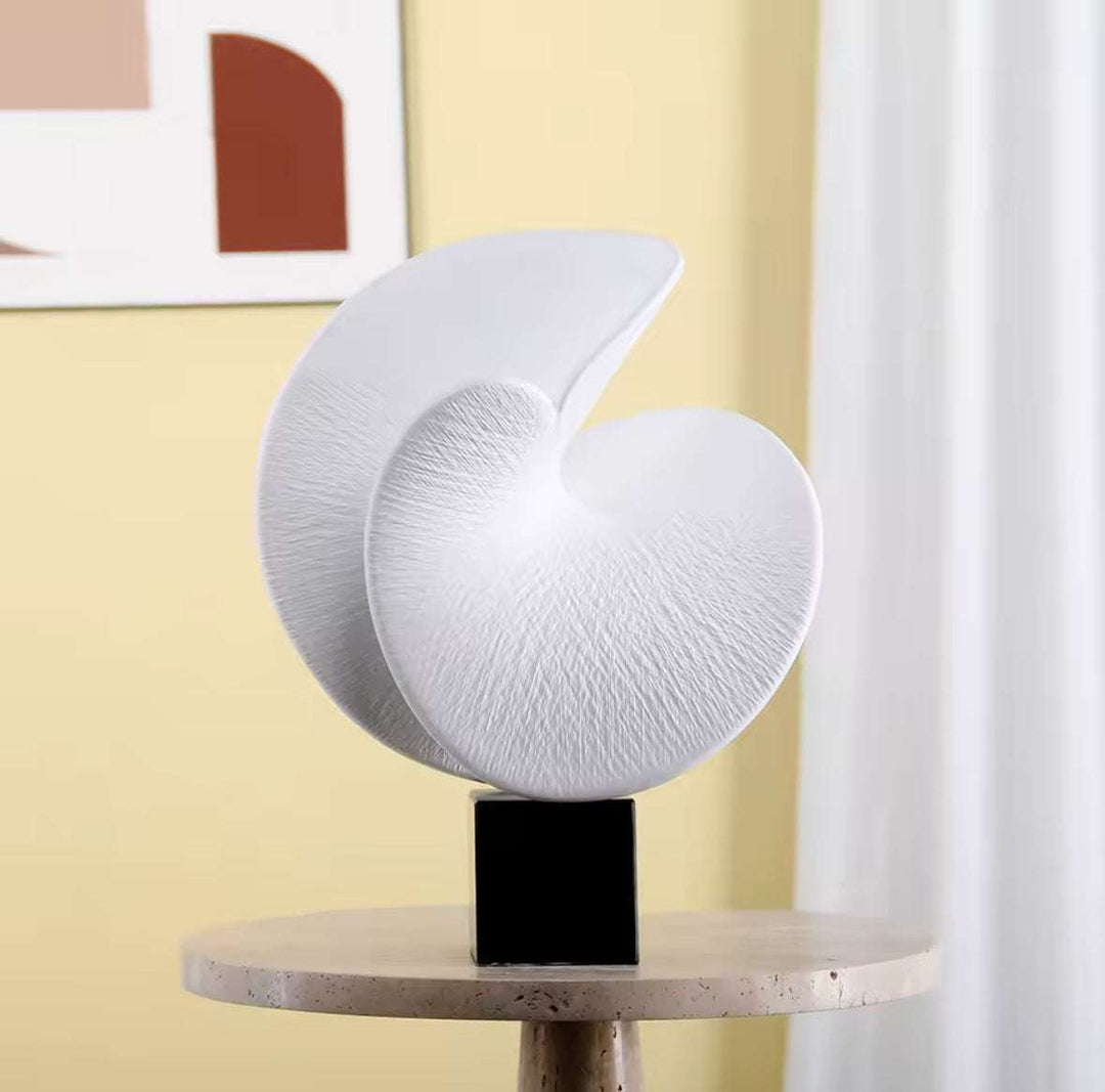 Modern Nautilus Shell Sculpture