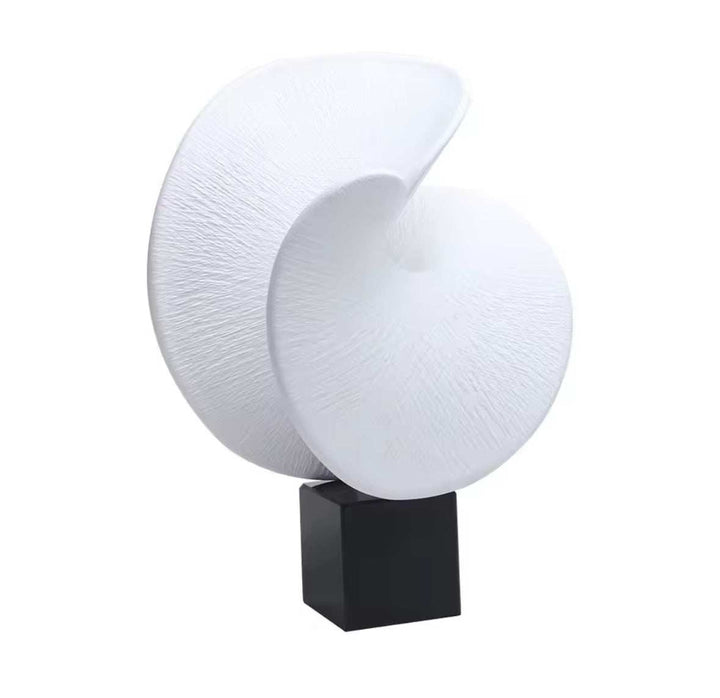 Modern Nautilus Shell Sculpture
