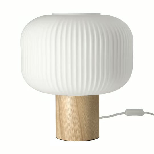 Scandinavian Ribbed Table Lamp