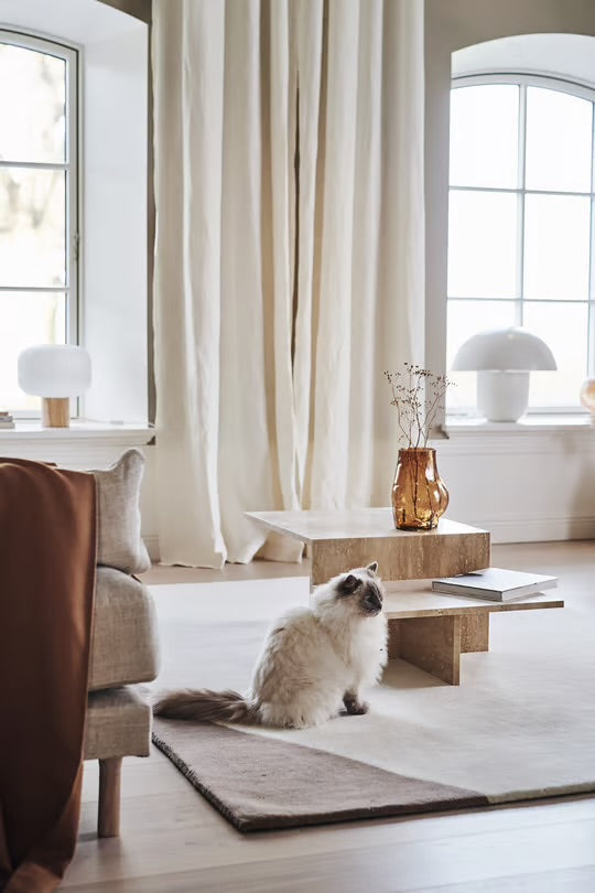 Scandinavian Ribbed Table Lamp