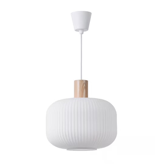 Scandinavian Frosted Glass Pendant Light