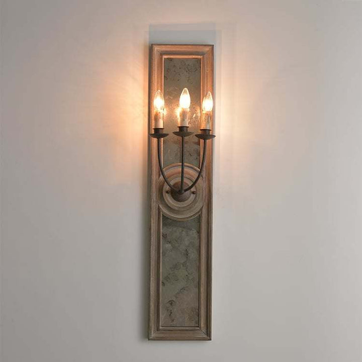 Antique Mirror Wall Sconce